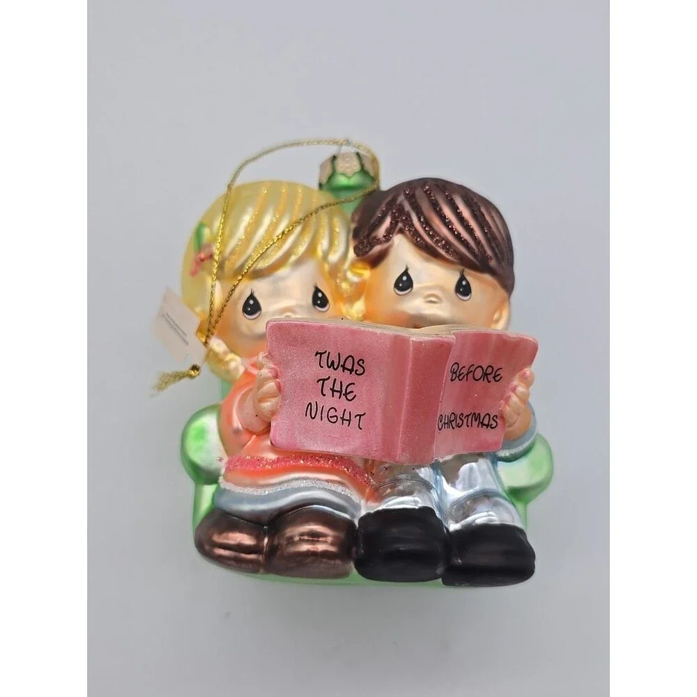 Precious Moments Blown Glass Ornament Twas The Night Before Christmas 2005 PMI